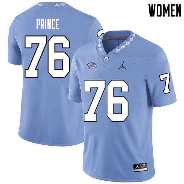 Jordan Brand Women #76 R.J. Prince North Carolina Tar Heels College Football Jerseys Sale-Carolina B